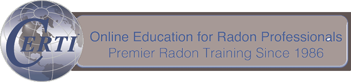 CERTI Radon Training
