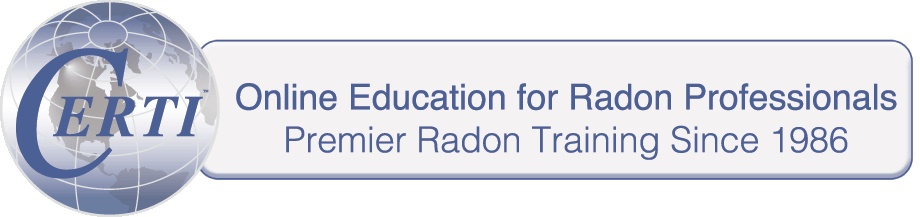 CERTI Radon Training