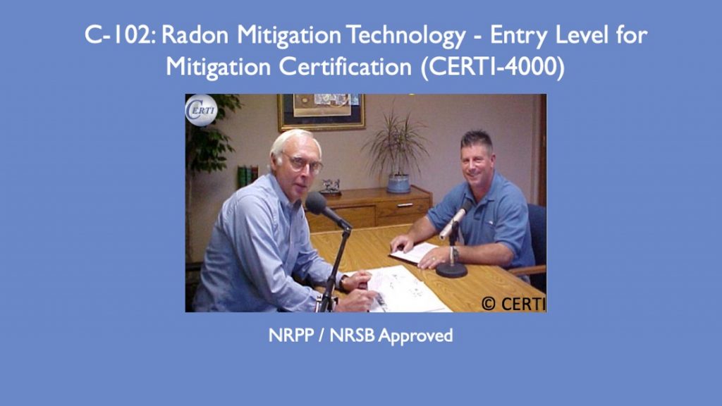 Radon Mitigation Technology Certi Radon Training Programs 7683